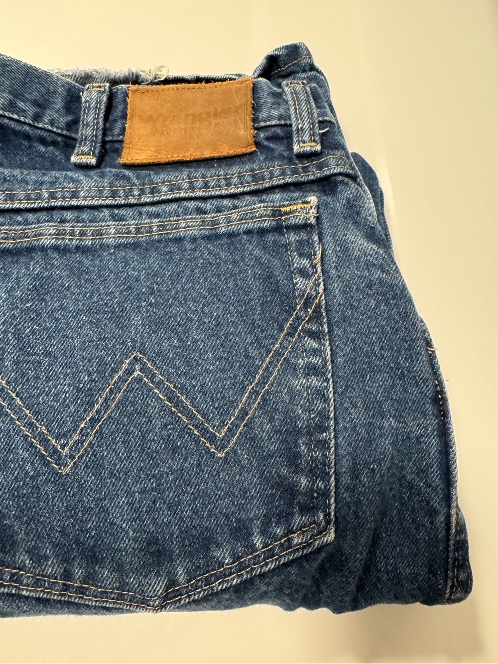 Wrangler Blue Denim Jeans 38x30